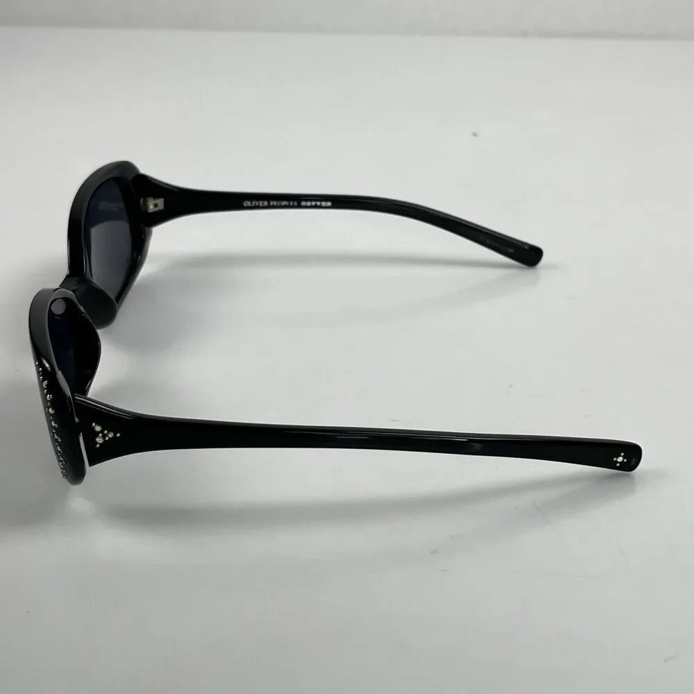 Oliver Peoples Strobe Eyeglasses FRAMES Black Jewels 55-19-130 Japan